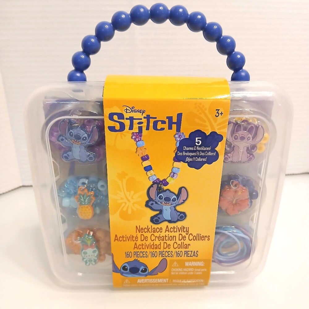 Jewelry Craft Kit, Create 5 Character Charm & Bead Necklaces, Mix-Match Designs